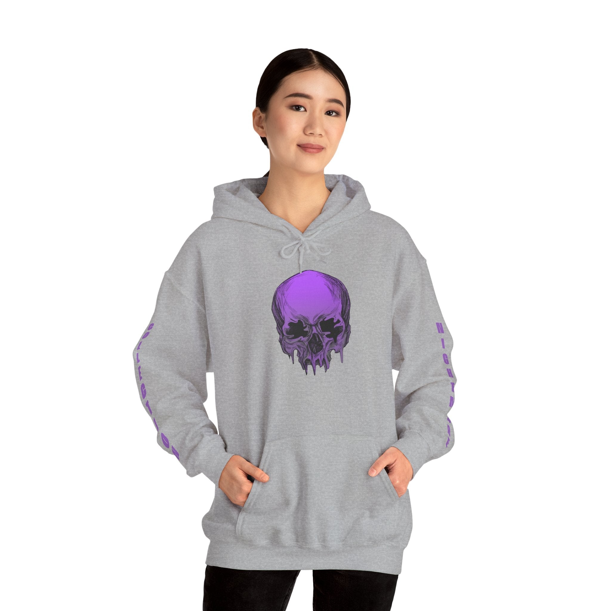 Nightmare Collection Transcend Hooded Sweatshirt (Unisex) Sport Grey