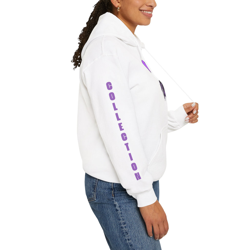 Nightmare Collection Transcend Hooded Sweatshirt (Unisex) White