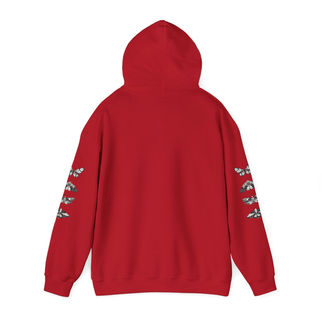 Progress Over Perfection Graphic Hooded Comfy Sweatshirt (Unisex) Cherry Red