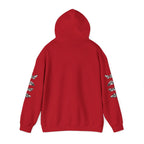 Progress Over Perfection Graphic Hooded Comfy Sweatshirt (Unisex) Cherry Red
