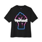 Transcend Power Fist Tee – Strength in Identity T-Shirt (Unisex) Black