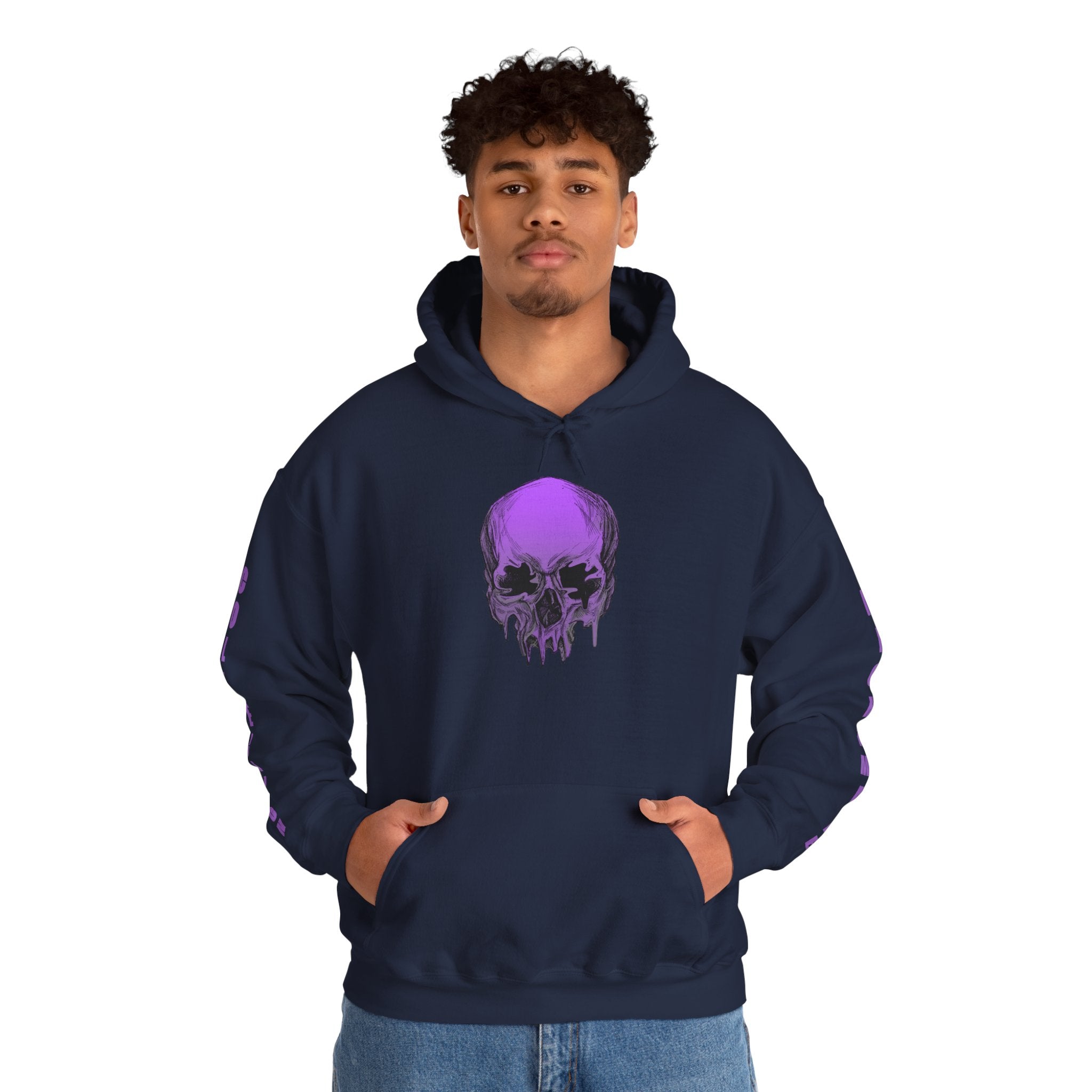 Nightmare Collection Transcend Hooded Sweatshirt (Unisex) Navy