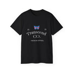 Transcend CO. Premium Tee Ultra Cotton Graphic T-Shirt (Unisex) Black